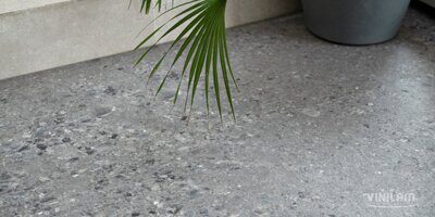 Кварцвиниловая плитка Vinilam Ceramo Stone клеевая 71613 Терраццо