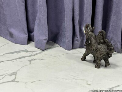 Кварцвиниловый ламинат Vinilam Ceramo Stone 87999 Греческий Мрамор