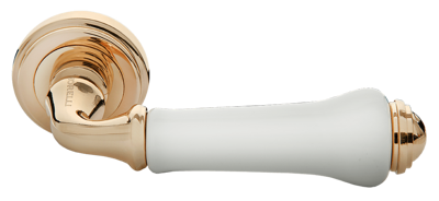 Дверные ручки Morelli UMBERTO MH-41-CLASSIC PG/W