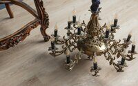 Кварцвиниловая плитка Vinilam Glue Luxury 33555 Дуб Сарагоса