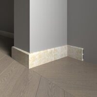 Плинтус из полистирола высокой плотности Decor Dizayn 706 (2400х80х13 мм)