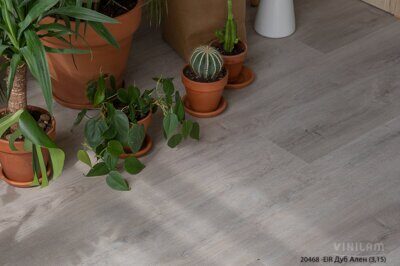Кварцвиниловая плитка Vinilam Dry Back клеевая 20468-EIR Дуб Ален