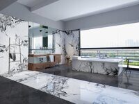 Керамогранит NT Ceramic Bright and Shiny Marble Grey NTT9111P 60x120