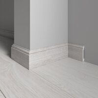 Плинтус из полистирола высокой плотности Decor Dizayn 701 (2400х100х16 мм)