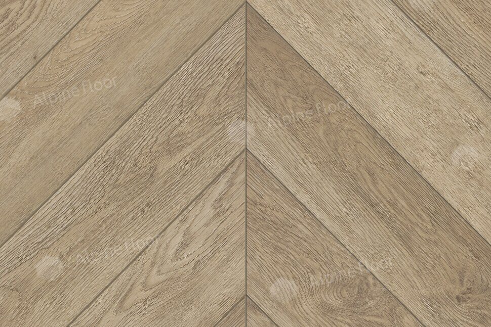 Кварцвиниловая плитка Alpine Floor Chevron LVT ECO 20-2 Дуб Ваниль Селект