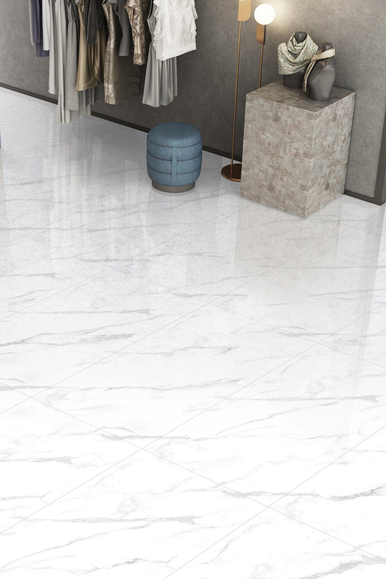 Керамогранит NT Ceramic Marmo Statuario Endless NTT99506P 60x120