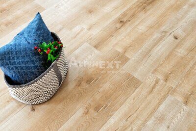 Кварцвиниловый пол Alpine Floor Real Wood ECO2-5 Дуб Натуральный Синхронное тиснение