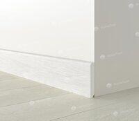 Плинтус кварцевый Alpine Floor Parquet Light SK 13-0 Белый 220х8 см