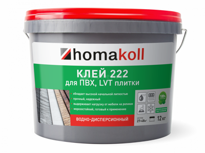 Клей Homakoll 222 Prof - 12 кг