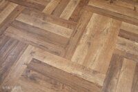 Кварцвиниловый ламинат Vinilam Parquet Herringbone IS11177 Версальский Паркет