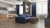 Кварцвиниловая плитка Alpine Floor Parquet LVT ECO16-15 Дуб Исида