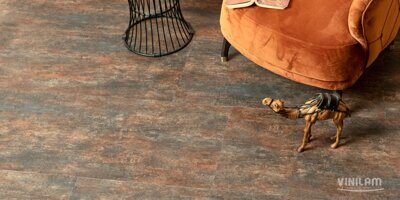 Кварцвиниловый ламинат Vinilam Ceramo Stone 71617 Керамическая Сталь