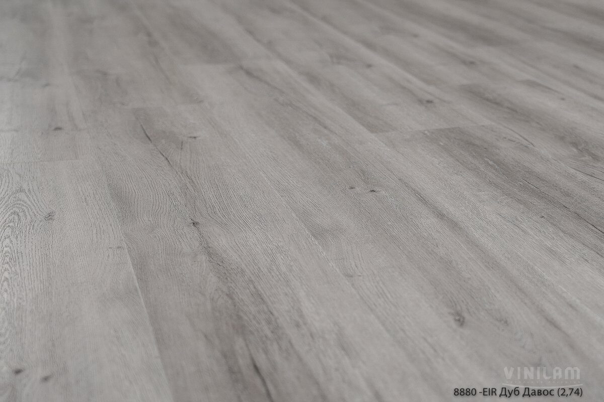 Кварцвиниловый ламинат Vinilam Ceramo XXL 8880-EIR Дуб Давос