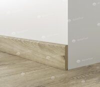 Плинтус кварцевый Alpine Floor Parquet Light SK 13-5 Дуб Натуральный Отбеленный 220х8 см