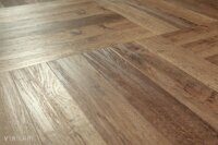 Кварцвиниловый ламинат Vinilam Parquet Herringbone IS11177 Версальский Паркет