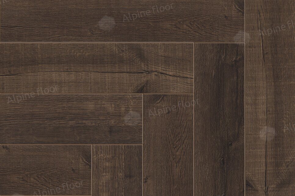 Кварцвиниловая плитка Alpine Floor Parquet LVT ECO16-22 Дуб Альферац