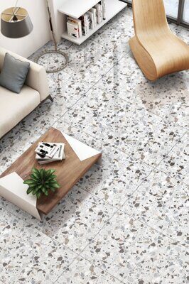 Керамогранит NT Ceramic Terrazzo White NTT99606M 60x120