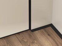 Алюминиевый микроплинтус Laconistiq Micro 15 Classic