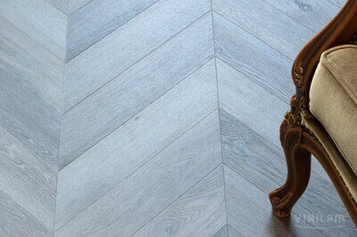 Кварцвиниловый паркет Vinilam Parquet Chevron 8,5 мм RI444515CL4 Легран