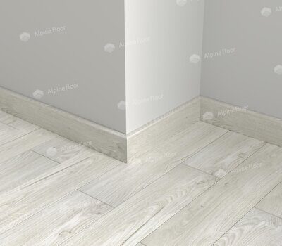 Плинтус кварцевый Alpine Floor Parquet Light SK 13-11 Снежный 220х8 см