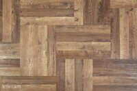 Кварцвиниловый ламинат Vinilam Parquet Herringbone IS11177 Версальский Паркет