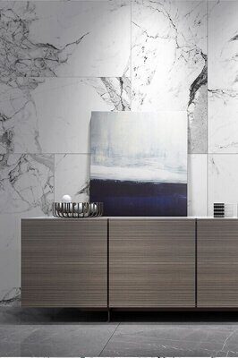 Керамогранит NT Ceramic Bright and Shiny Marble Grey NTT9111P 60x120
